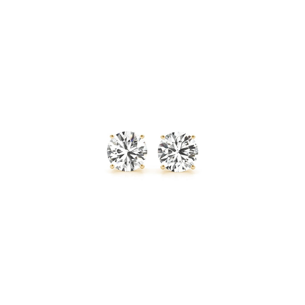 Lumière Lab Grown Diamond Stud Earrings – 1 Carat