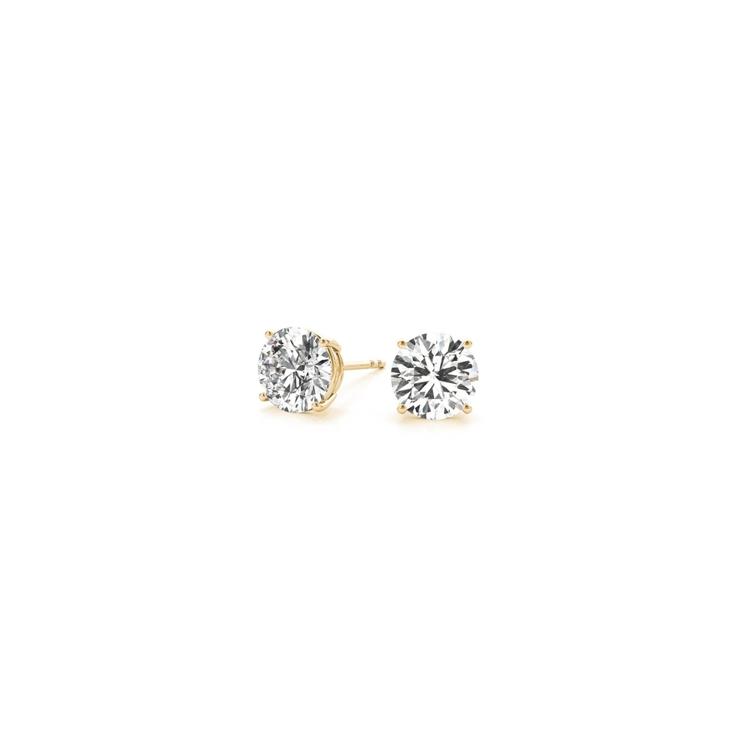 Lumière Lab Grown Diamond Stud Earrings – 1 Carat