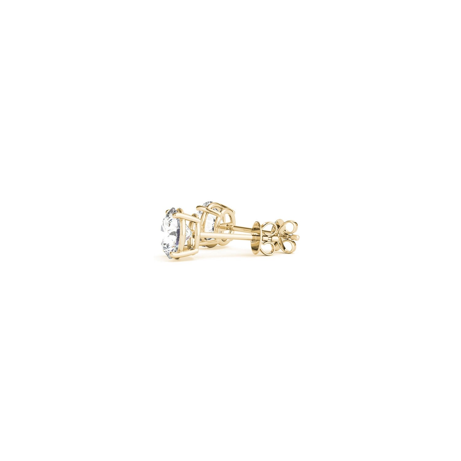 Lumière Lab Grown Diamond Stud Earrings – 1 Carat