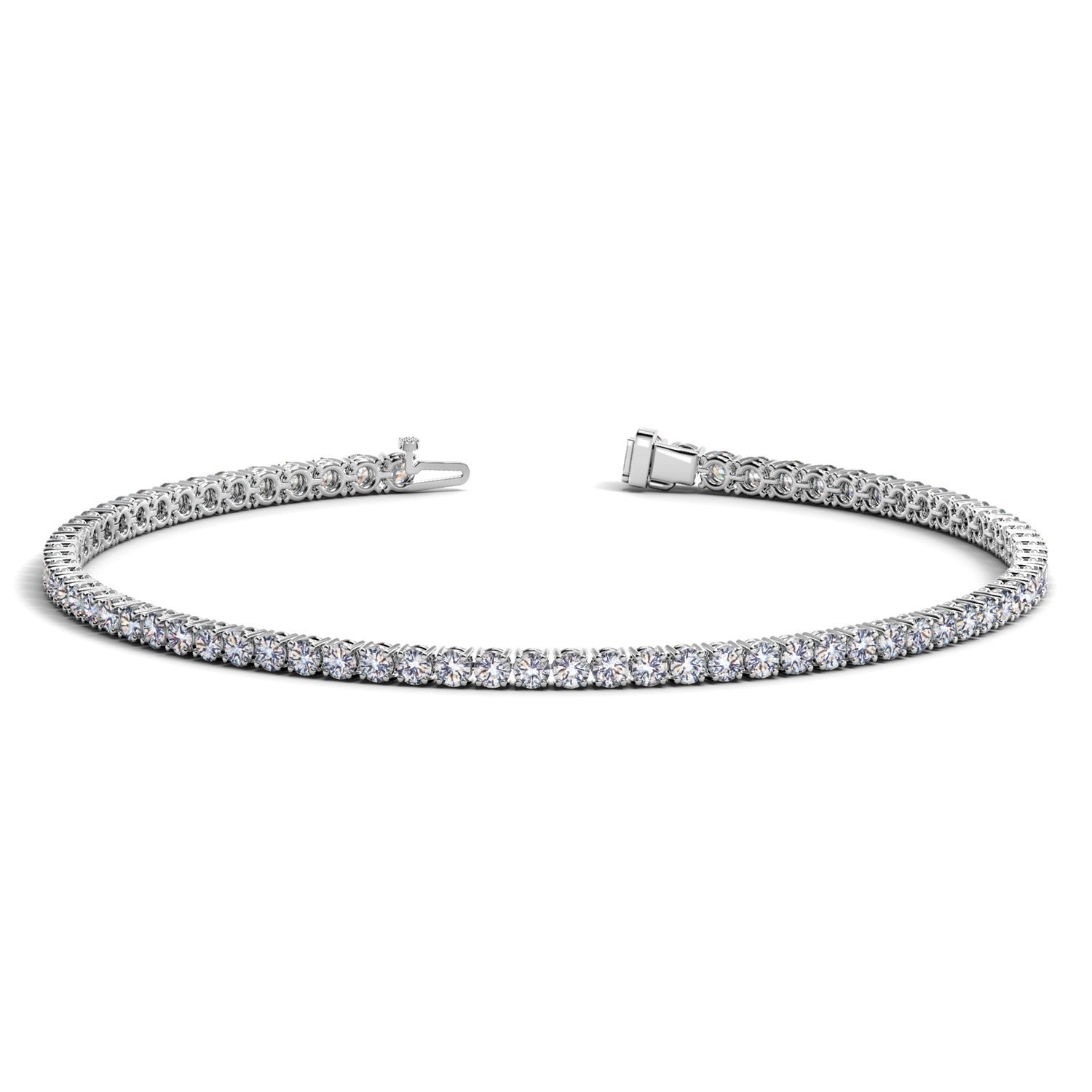 Aurelian Lab Grown Diamond Tennis Bracelet – 2 Carat