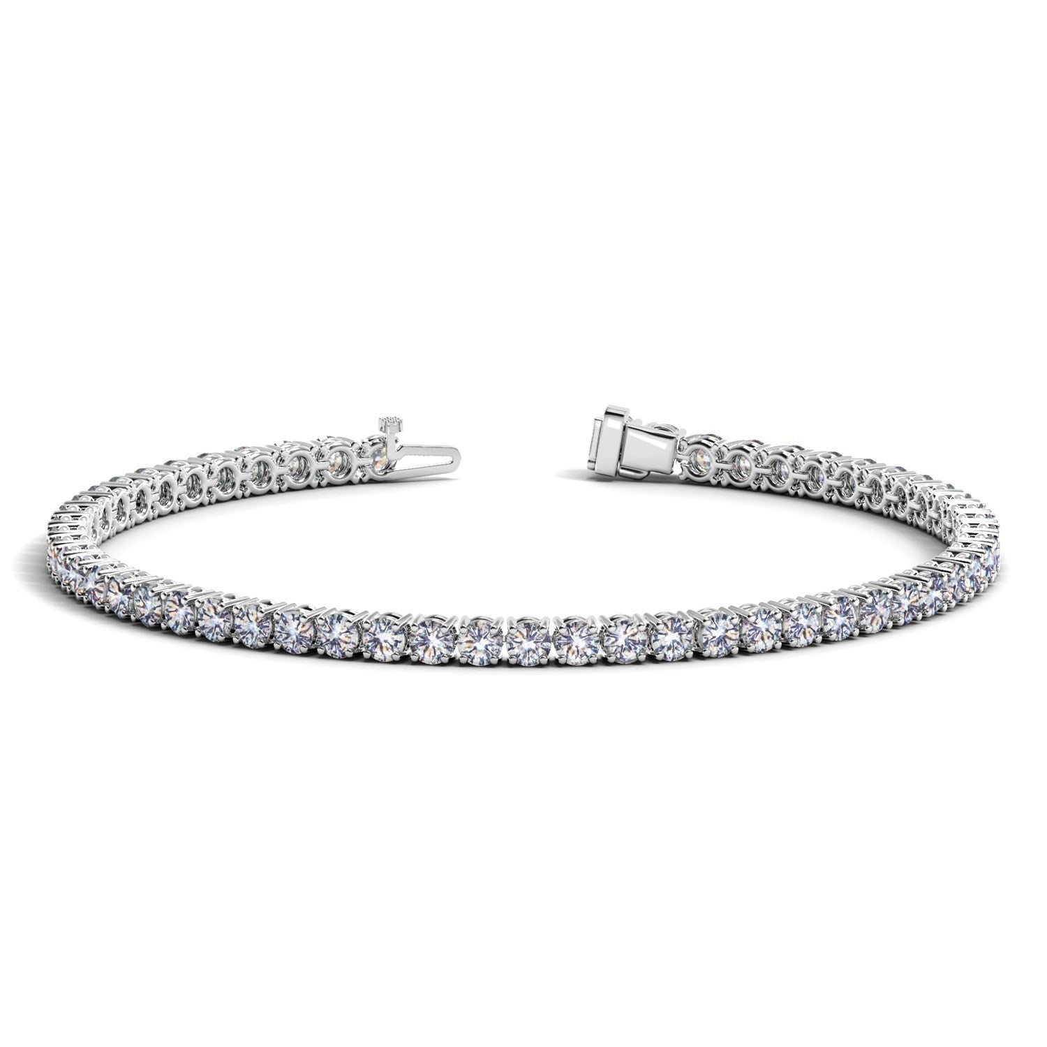 Aurelian Lab Grown Diamond Tennis Bracelet – 5 Carat
