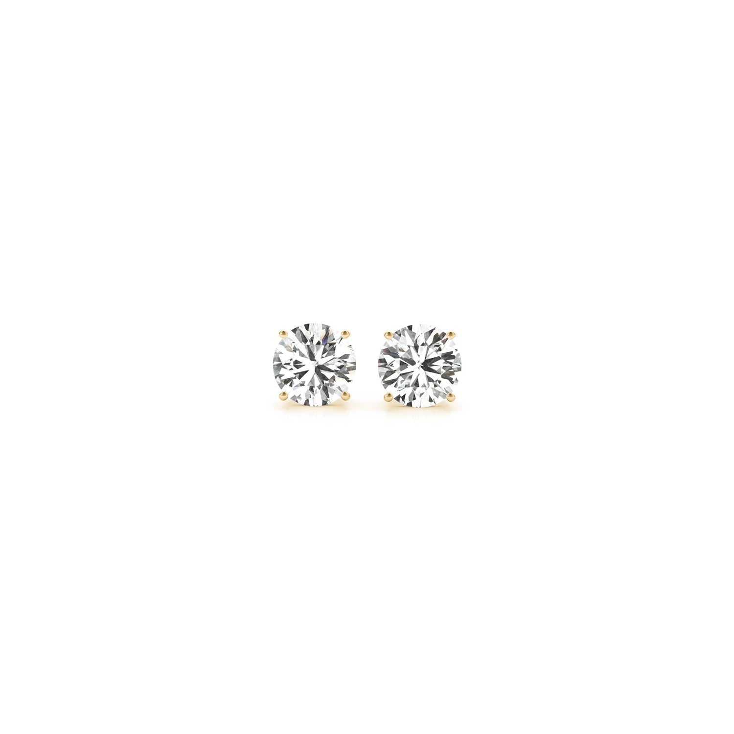 Lumière Lab Grown Diamond Stud Earrings – 1/2 Carat