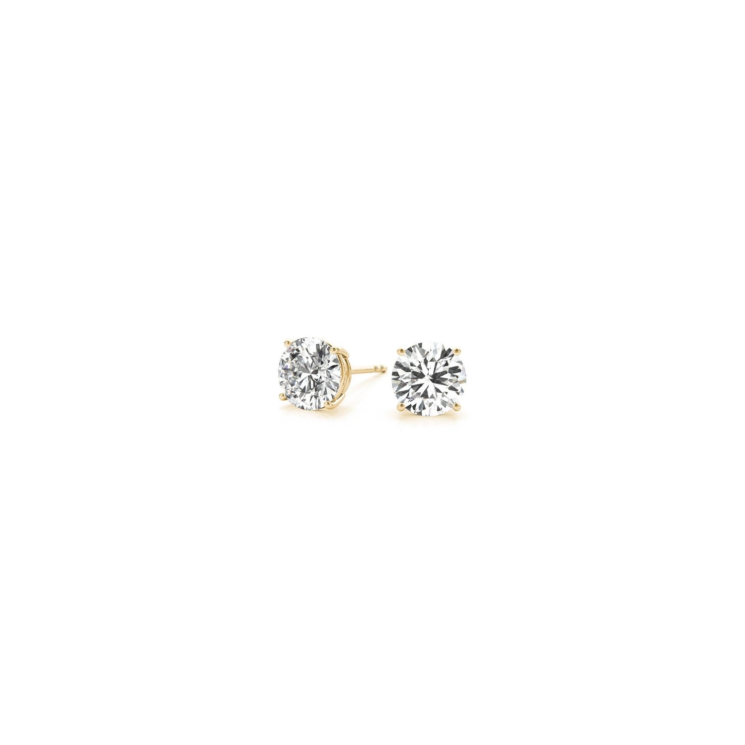 Lumière Lab Grown Diamond Stud Earrings – 1/2 Carat