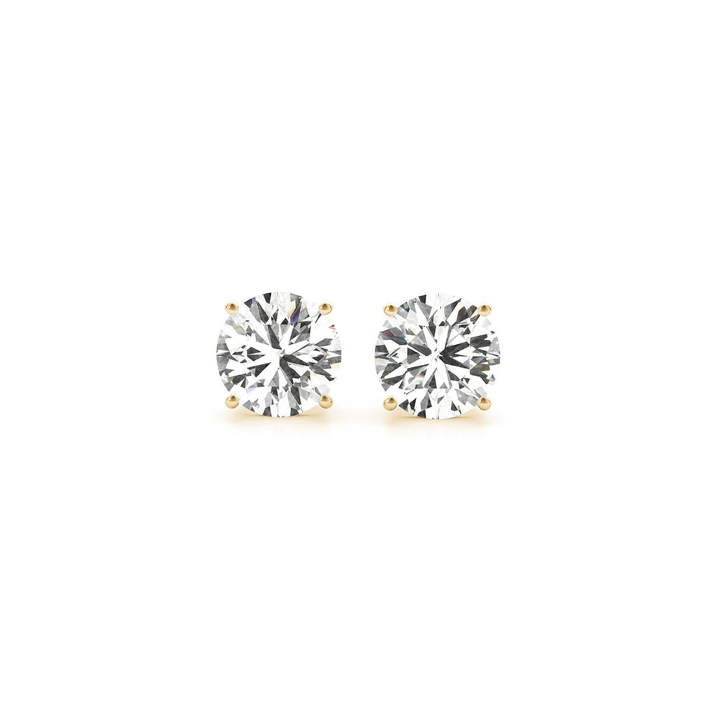 Lumière Lab Grown Diamond Stud Earrings – 2 Carat