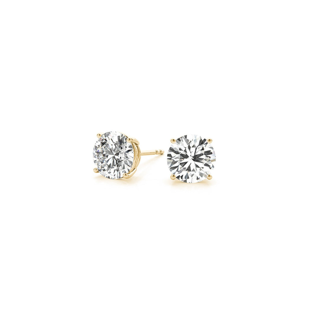 Lumière Lab Grown Diamond Stud Earrings – 2 Carat