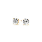 Lumière Lab Grown Diamond Stud Earrings – 2 Carat