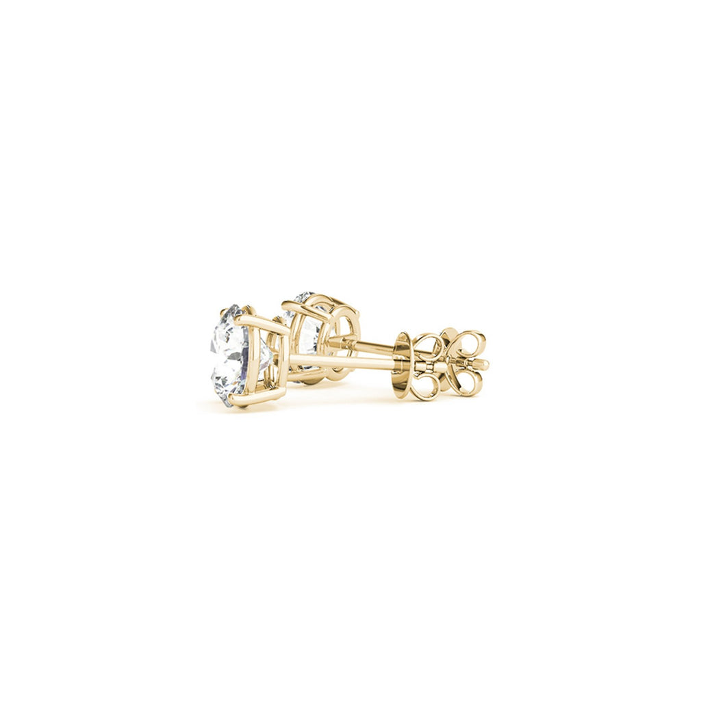 Lumière Lab Grown Diamond Stud Earrings – 2 Carat