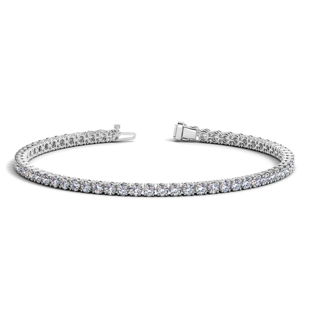 Aurelian Lab Grown Diamond Tennis Bracelet – 4 Carat