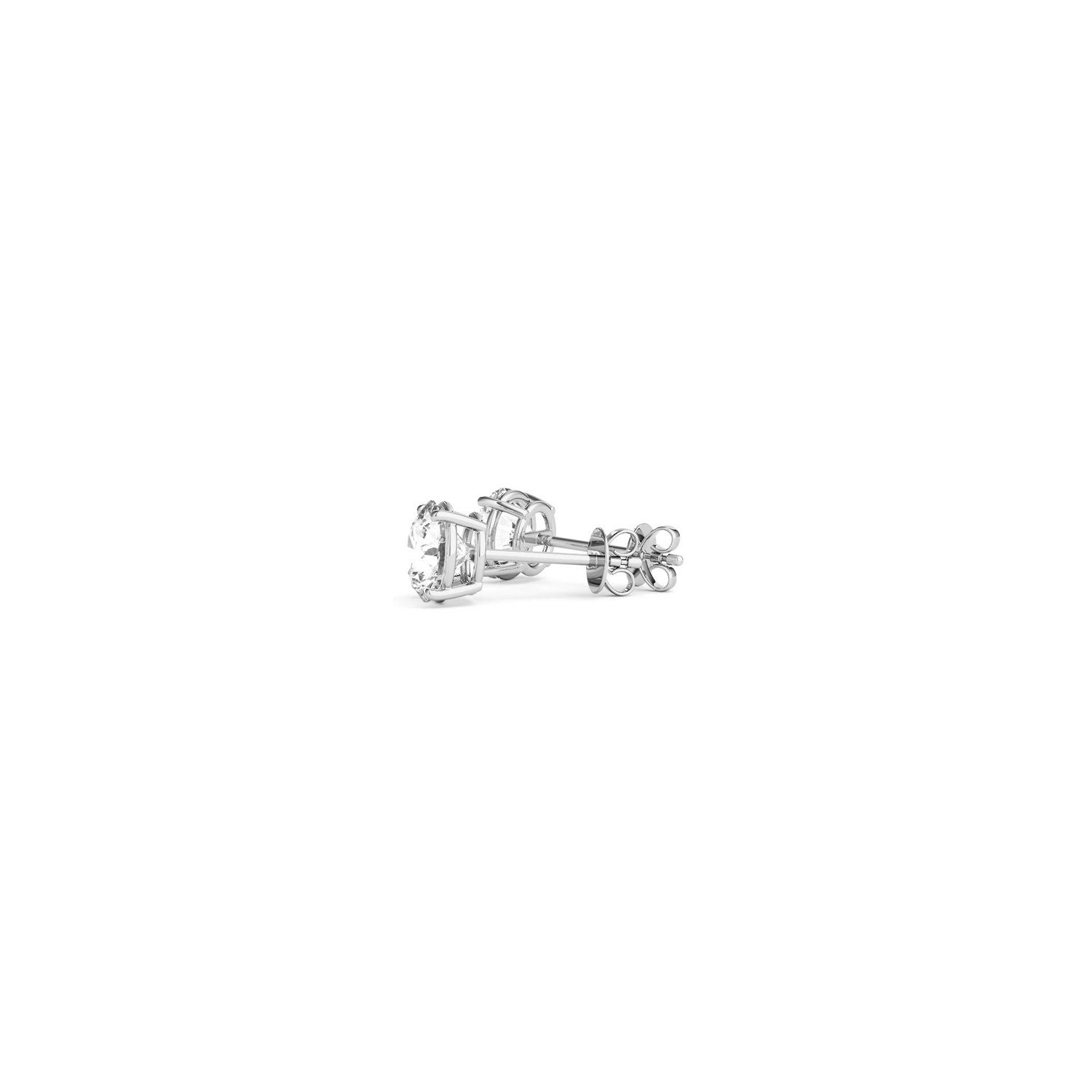 Lumière Lab Grown Diamond Stud Earrings – 1/2 Carat