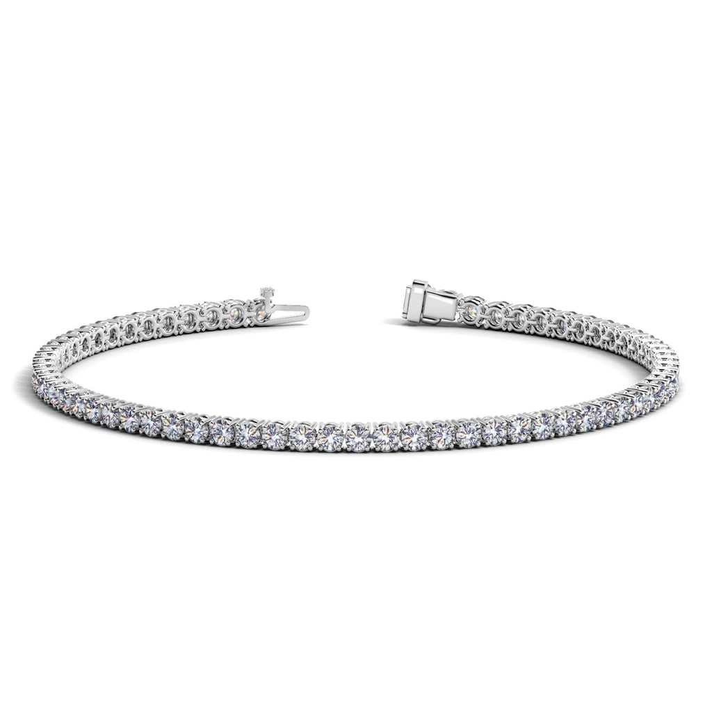 Aurelian Lab Grown Diamond Tennis Bracelet – 3 Carat