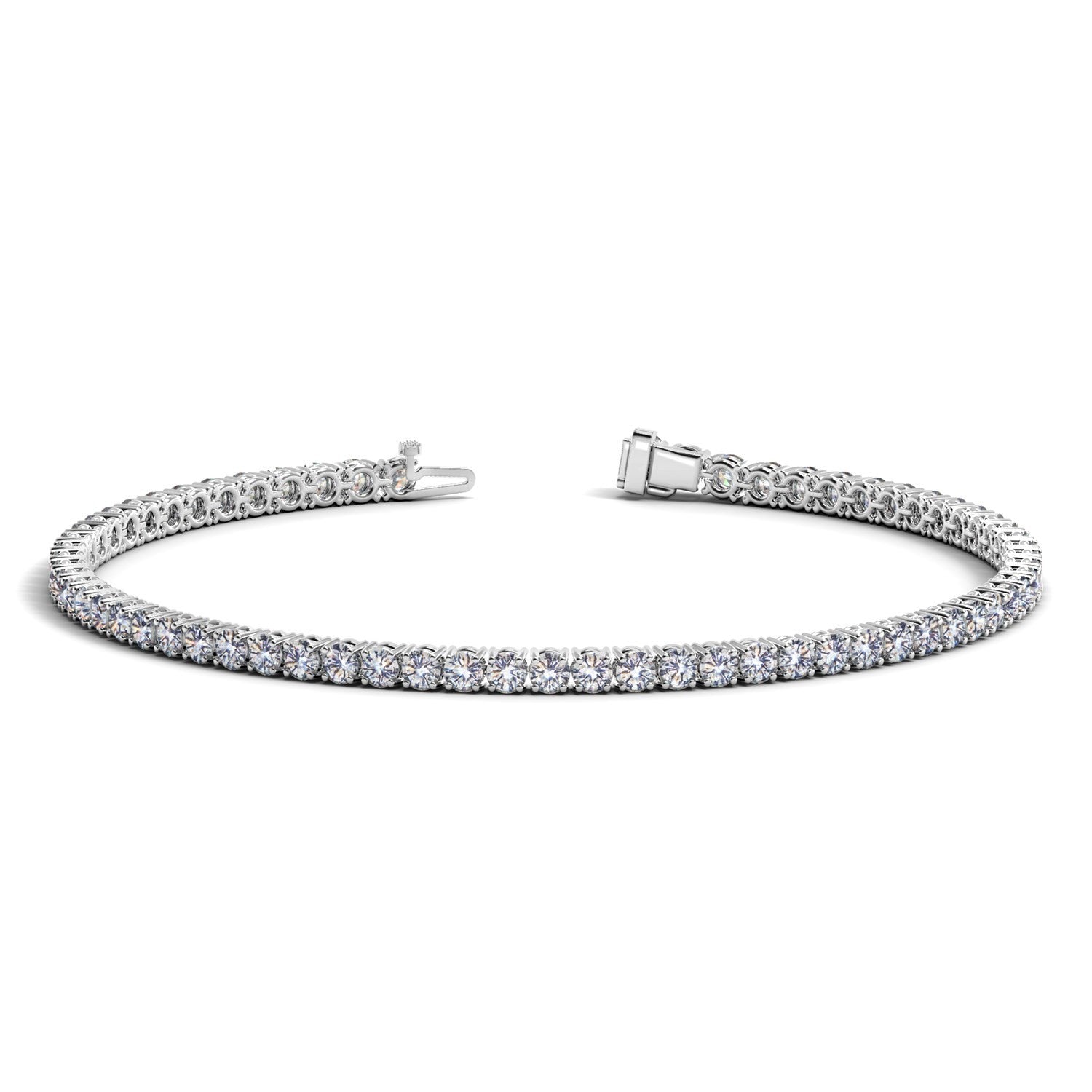 Aurelian Lab Grown Diamond Tennis Bracelet – 3 Carat