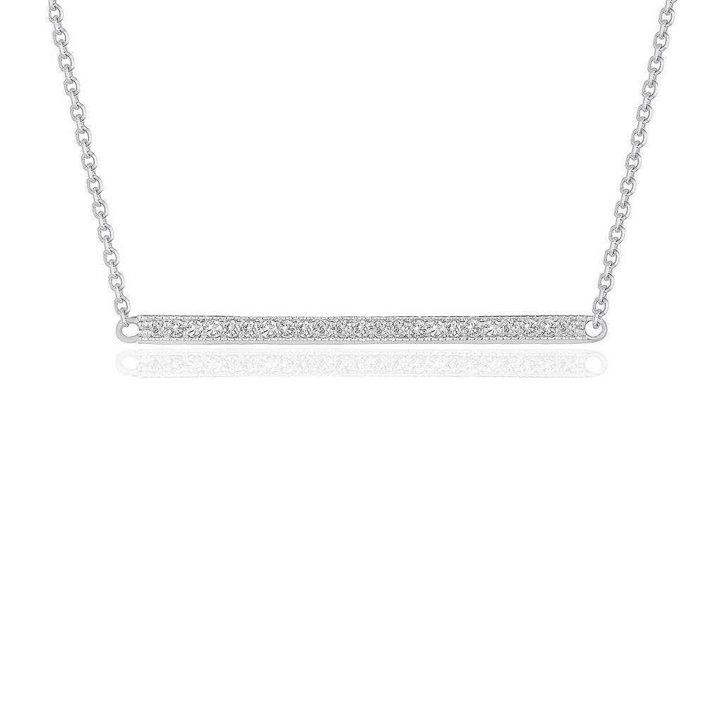 Linéa Diamond Bar Pendant – 1/4 Carat