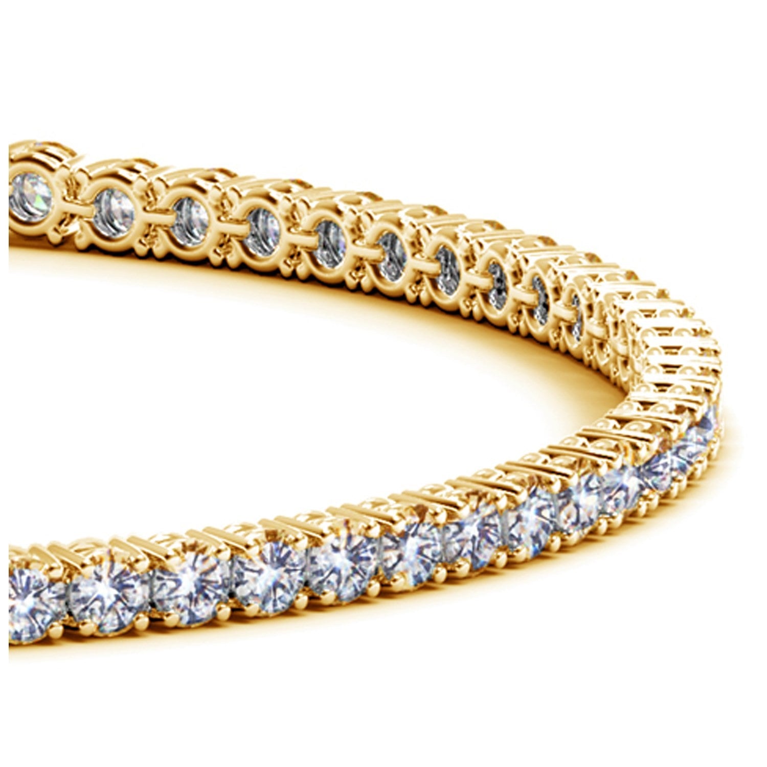 Aurelian Lab Grown Diamond Tennis Bracelet – 3 Carat