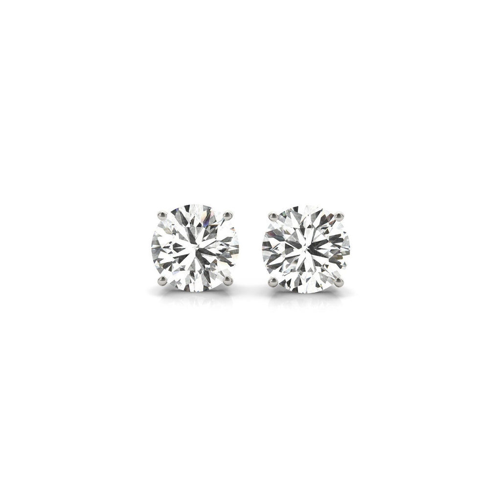 Lumière Lab Grown Diamond Stud Earrings – 2 Carat