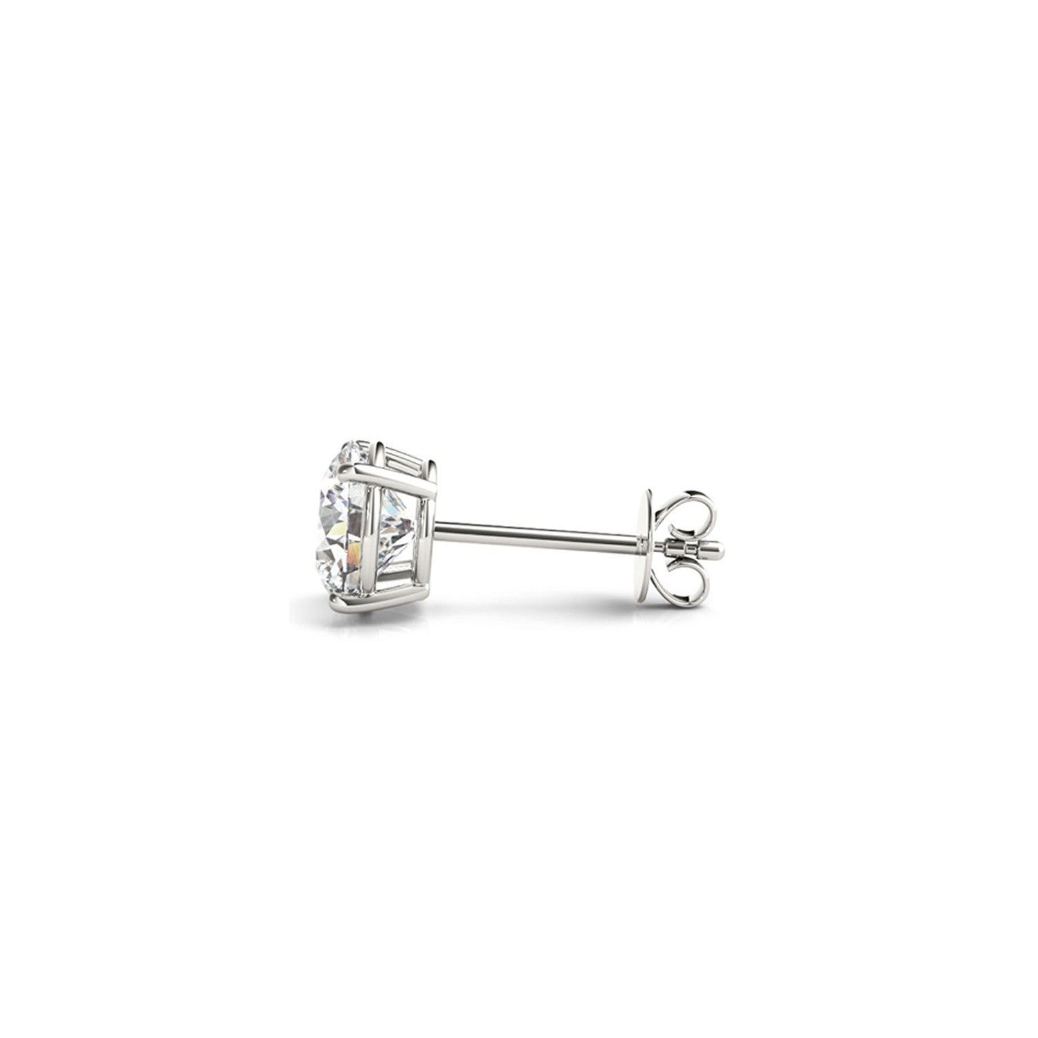Lumière Lab Grown Diamond Stud Earrings – 2 Carat