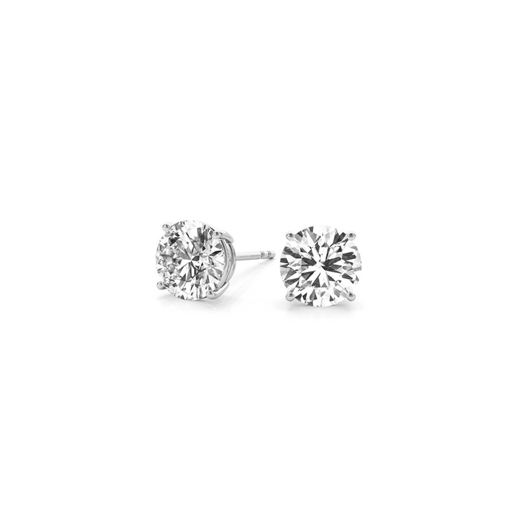 Lumière Lab Grown Diamond Stud Earrings – 2 Carat