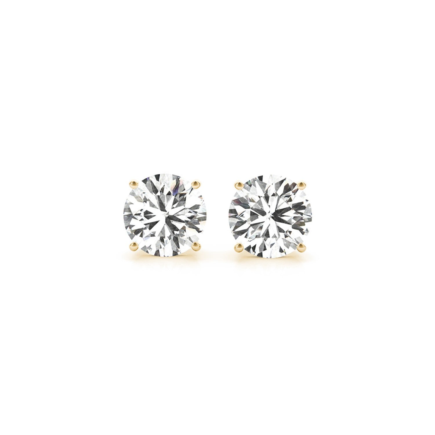 Lumière Lab Grown Diamond Stud Earrings – 3 Carat