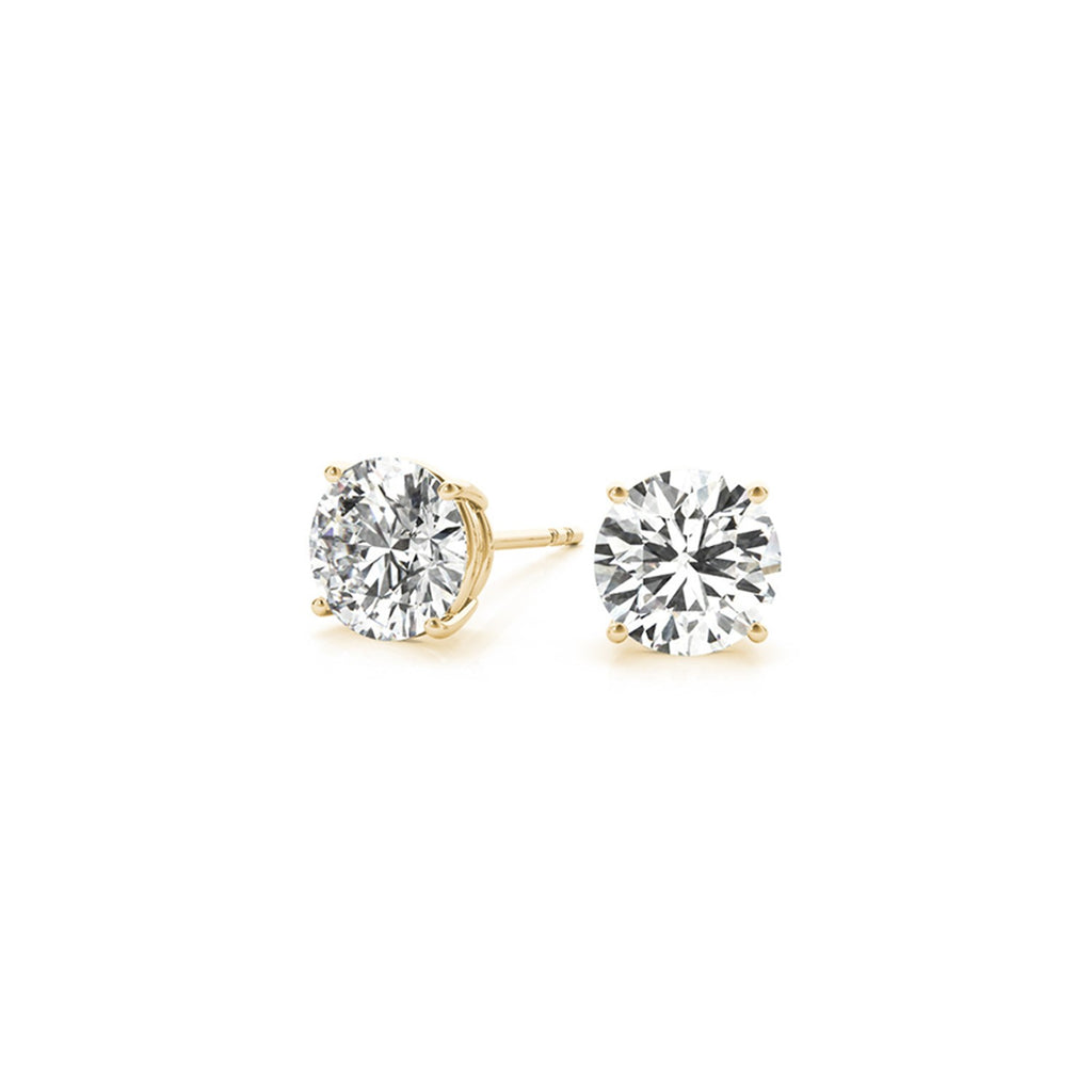 Lumière Lab Grown Diamond Stud Earrings – 3 Carat