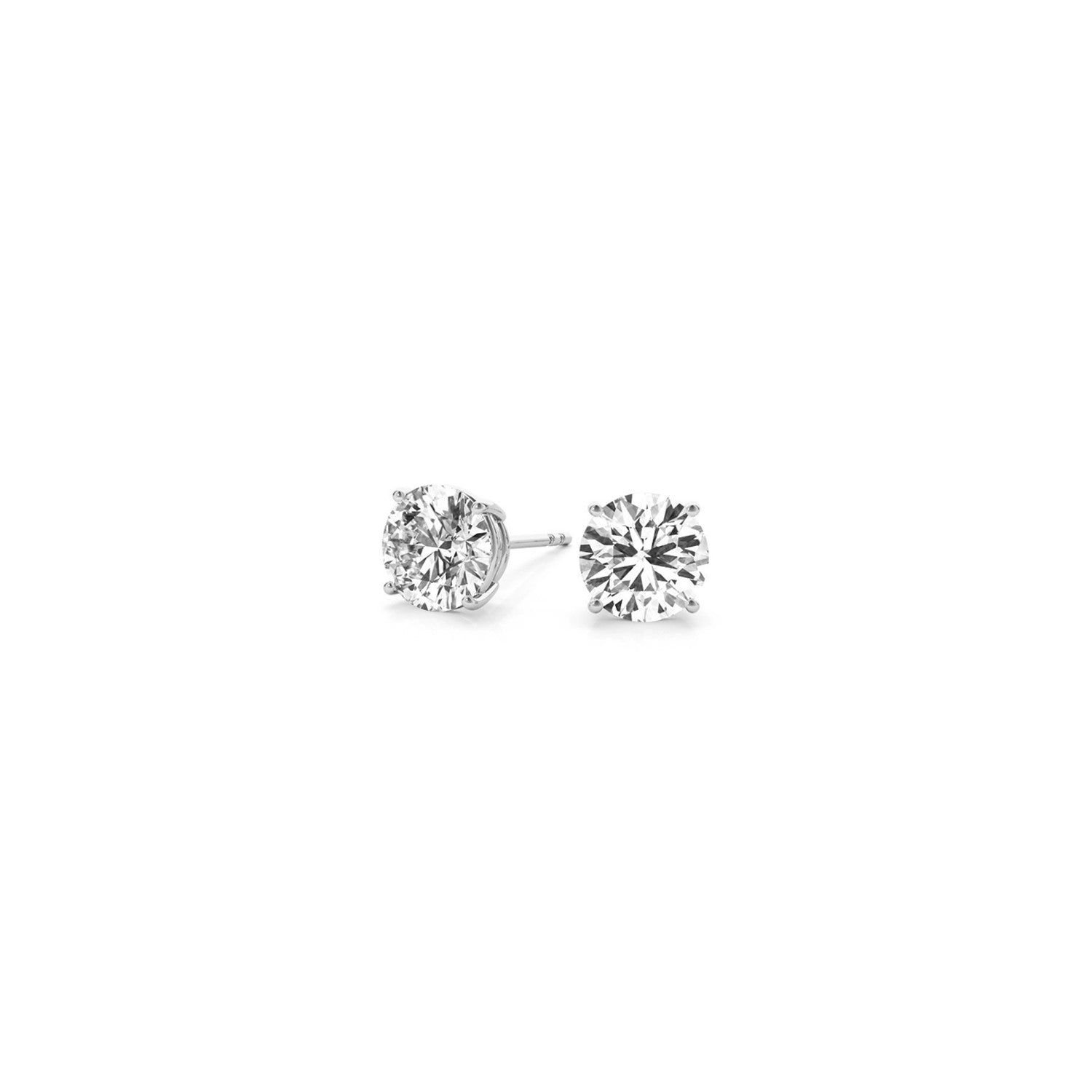 Lumière Lab Grown Diamond Stud Earrings – 1 Carat