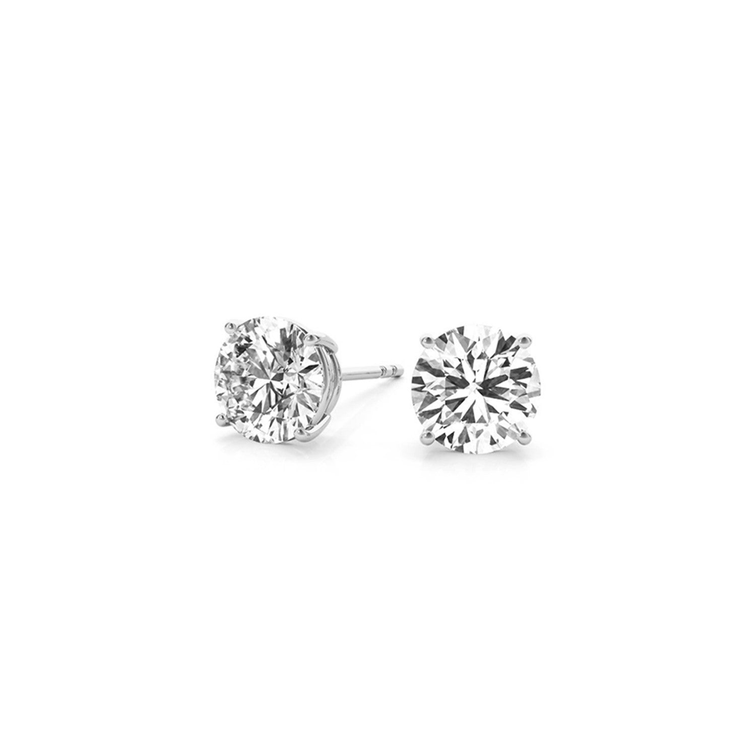 Lumière Lab Grown Diamond Stud Earrings – 3 Carat