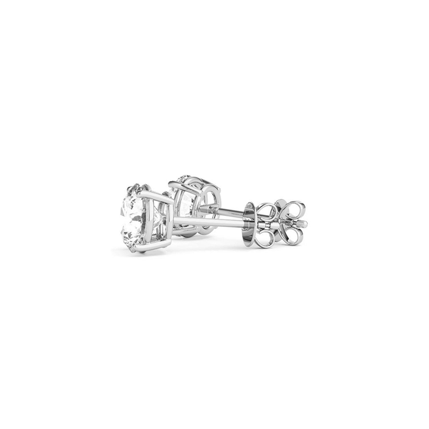 Lumière Lab Grown Diamond Stud Earrings – 3 Carat
